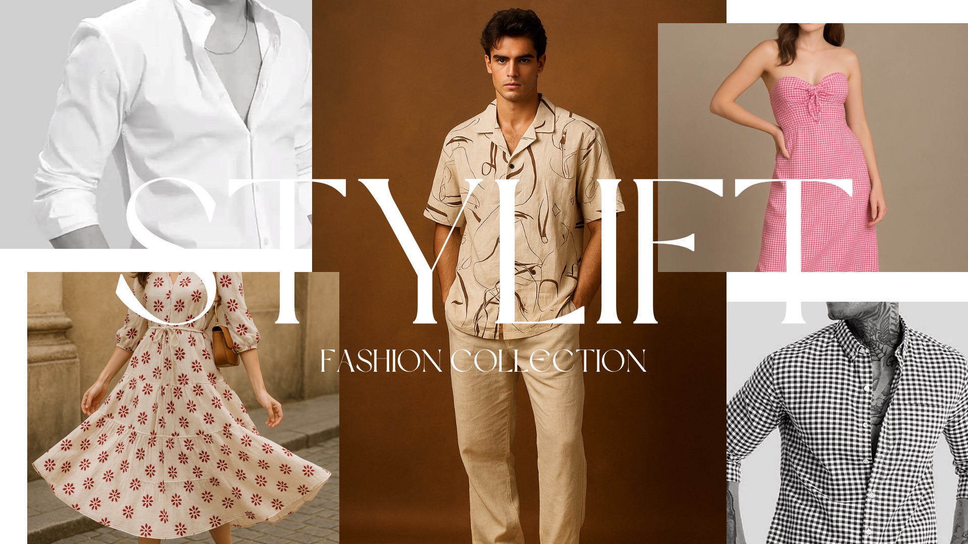 Black Minimal Modern Fashion Collection Presentation